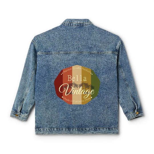 Bella Vintage design Classic Women's Denim Jackets