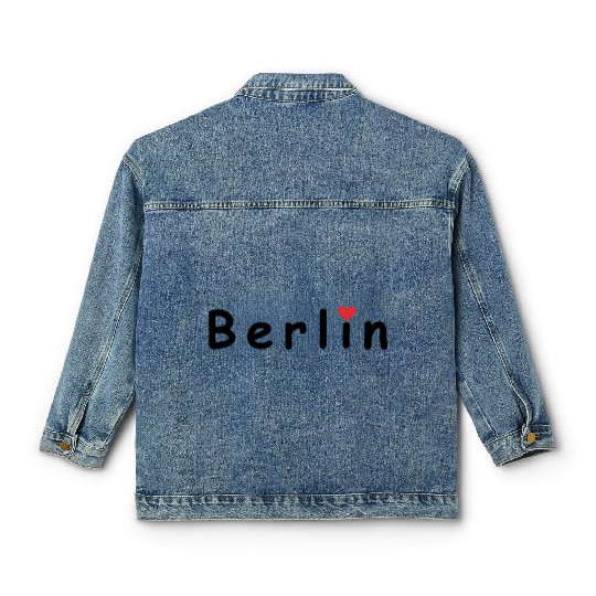 Berlin Germany Classic Women's Denim Jackets
