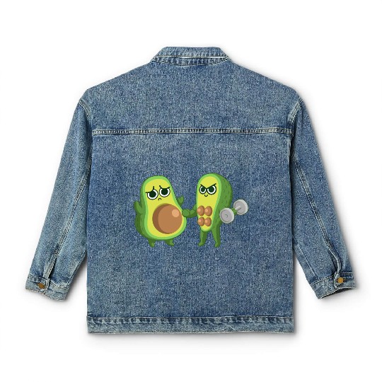 Avocado Gym Classic Women's Denim Jackets