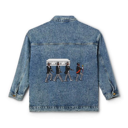 Coffin Dance Classic Women's Denim Jackets