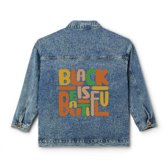 Black Is Beautiful Classic Women's Denim Jackets