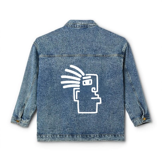 Native American Symbol I Indigenous I Native Classic Women's Denim Jackets