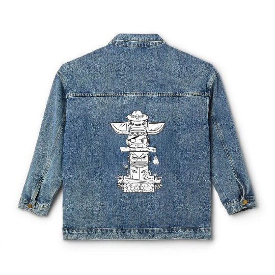 Totem Street Fighter Shadaloo Classic Women's Denim Jackets