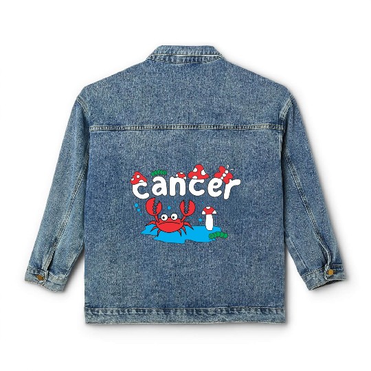 CANCER ZODIAC Classic Women's Denim Jackets