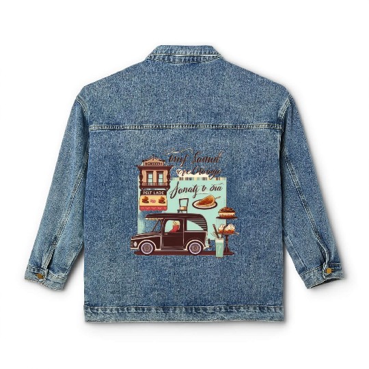 Pastries and bakery: a delicious combination Classic Women's Denim Jackets