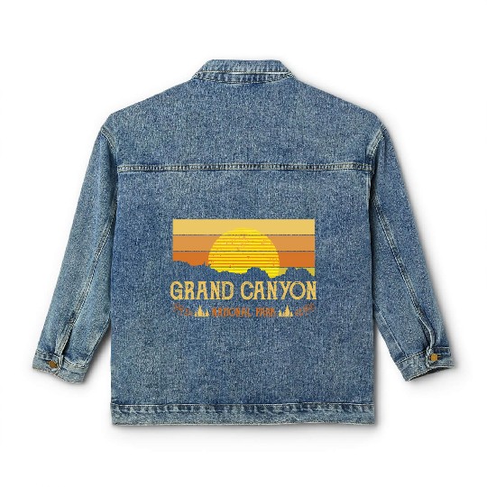 Grand Canyon National Park Classic Women's Denim Jackets