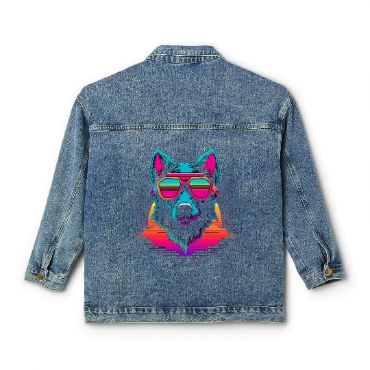 Cool Retro Classic Women's Denim Jackets