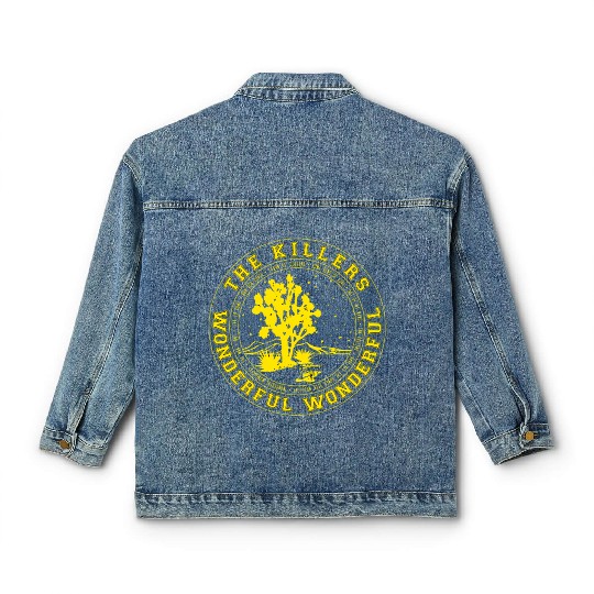 Official The ers Yellow Black Desert Classic Women's Denim Jackets