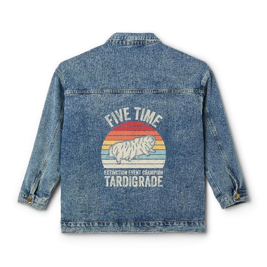 Microbiology Biologist Tardigrade Classic Women's Denim Jackets