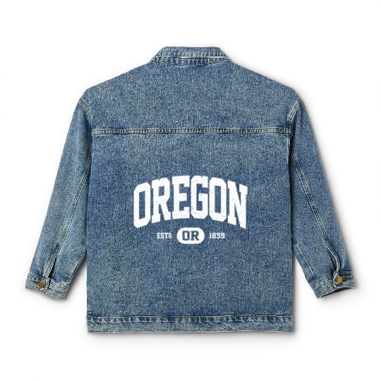 Oregon Oregon Or Classic Women's Denim Jackets