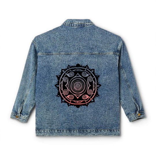 Kaleidoscope of Design Embrace Mandala Revolution Classic Women's Denim Jackets