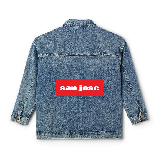 San Jose California Classic Women's Denim Jackets