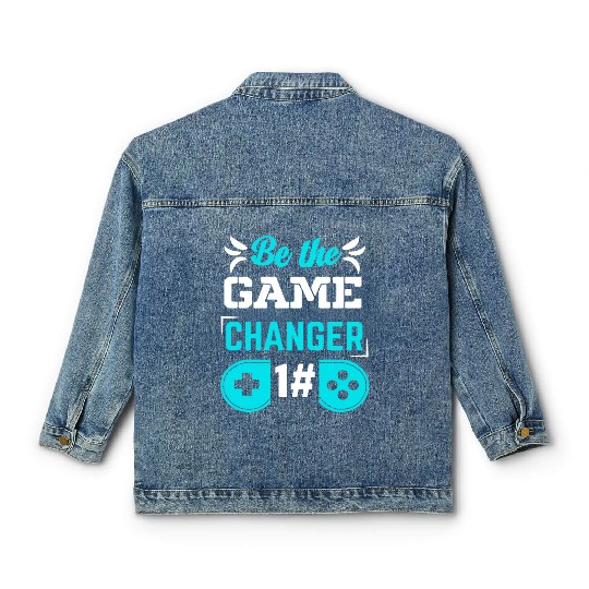 BE THE GAME CHANGER Classic Women's Denim Jackets