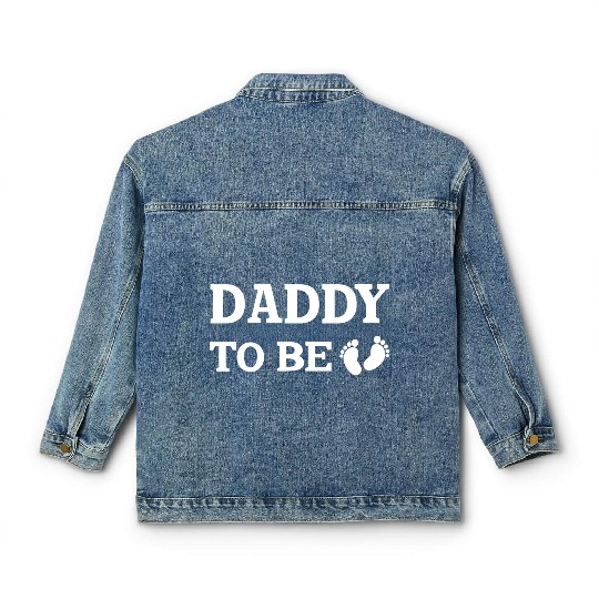 DADDY TO BE Love Ba Classic Women's Denim Jackets
