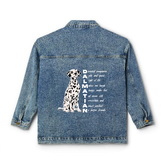 Dalmatian Meaning Classic Women's Denim Jackets
