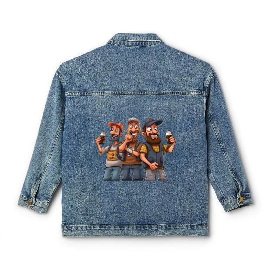 Brew Crew: Unleashing the Beer Gang's Spirit Classic Women's Denim Jackets