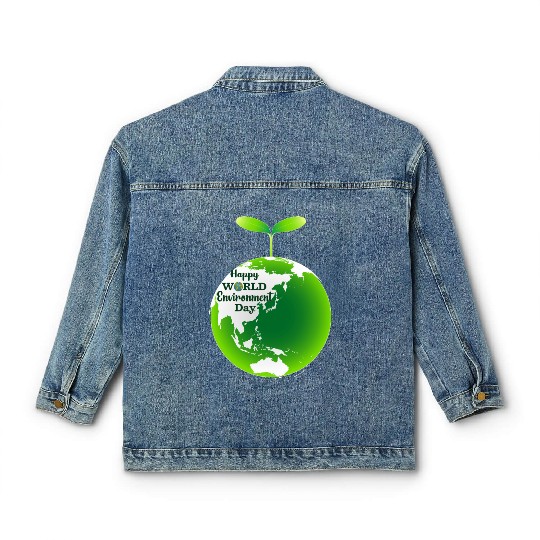 "Sustaining Our Earth: World Environment Day's Classic Women's Denim Jackets