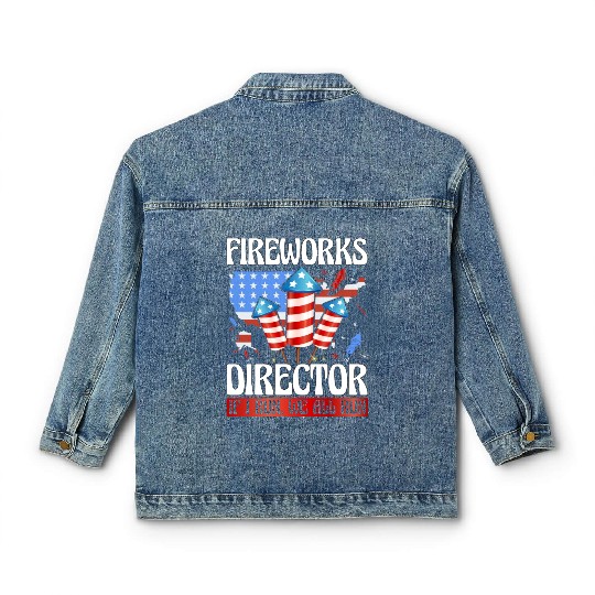 Fireworks Director If I run we all run Classic Women's Denim Jackets