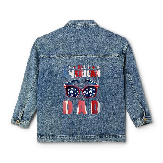 All American Dad Classic Women's Denim Jackets