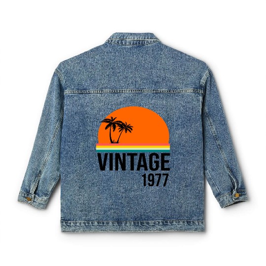 Vintage 1977 Classic Women's Denim Jackets