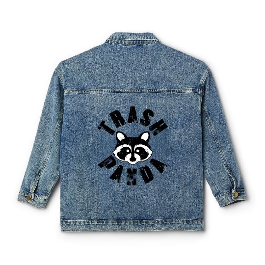 Trash Panda Raccoon Save The Trash Panda Classic Women's Denim Jackets