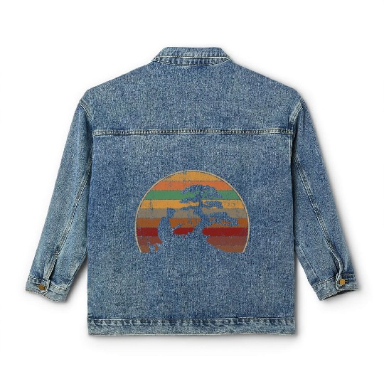 bonsai Japanese Art Classic Women's Denim Jackets