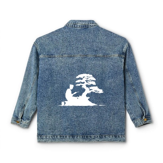 bonsai Japanese Art Classic Women's Denim Jackets