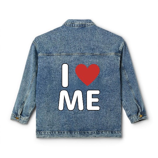 I love me green Classic Women's Denim Jackets