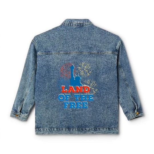Land of the free gift Classic Women's Denim Jackets