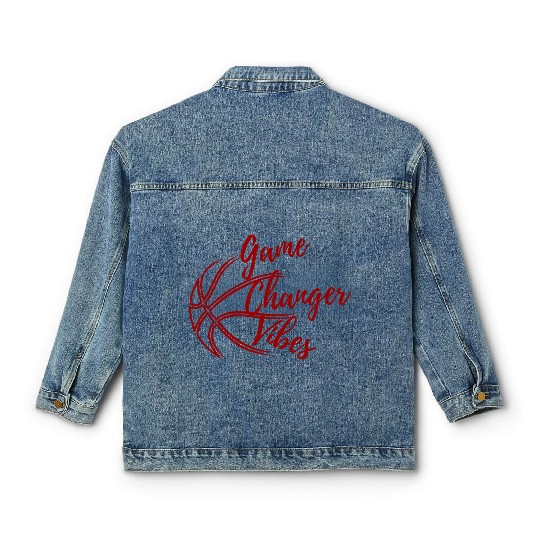 game changer vibes Classic Women's Denim Jackets