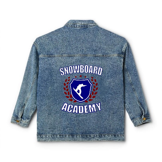 Snowboard Academy Classic Women's Denim Jackets