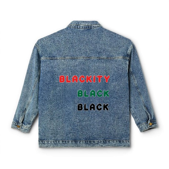 Blackity Black Black Classic Women's Denim Jackets