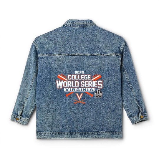 College World Series 2023 Baseball CWS Classic Women's Denim Jackets