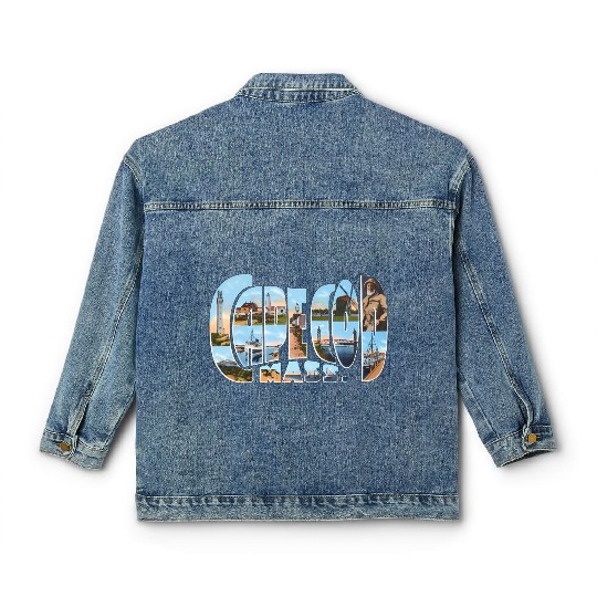 Cape Cod Massachusetts Ma Classic Women's Denim Jackets