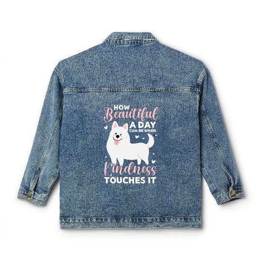 How Beautiful A Day Can Be, Great Pyrenees Classic Women's Denim Jackets