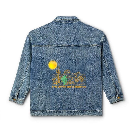 Be the Light that shines on someone's day Classic Women's Denim Jackets