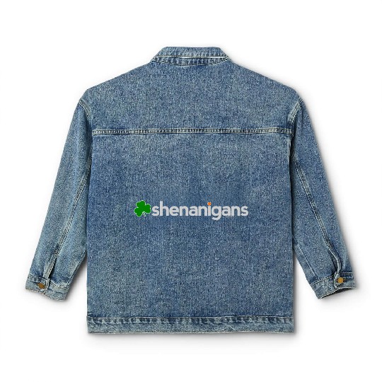 St Patricks Day For Shenanigans Paddy Classic Women's Denim Jackets