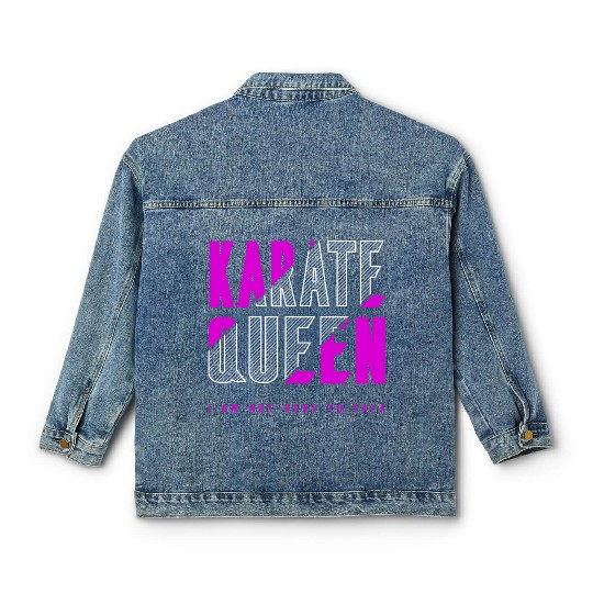 Karate queen Classic Women's Denim Jackets