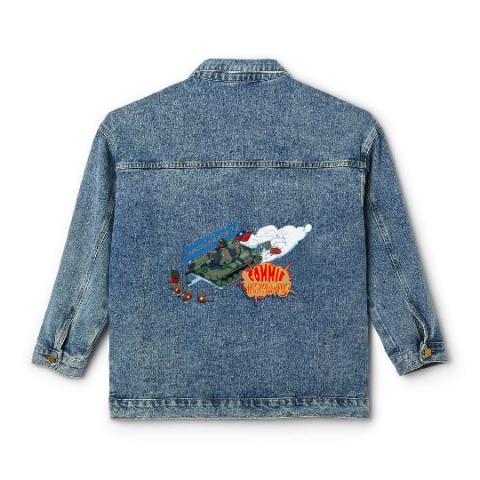 ROC ARMY CM-11 FIGHTTO PLA Classic Women's Denim Jackets