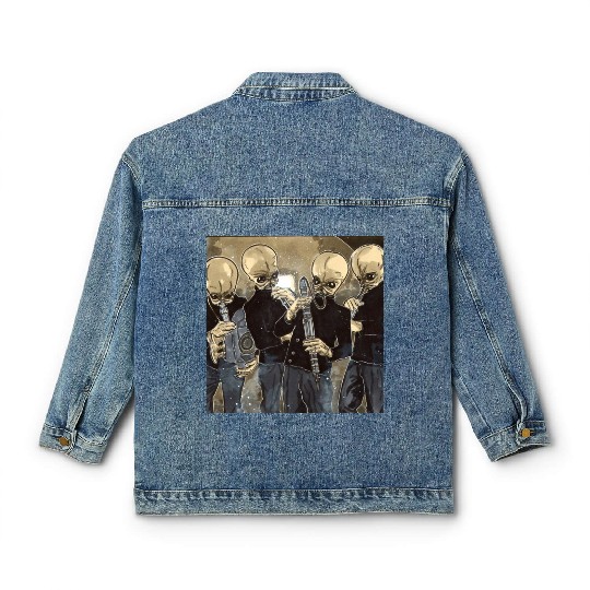 Cantina Band Mos Eisley Classic Women's Denim Jackets