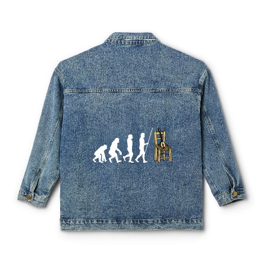 Irish Bouzouki Instrument Greek Classic Women's Denim Jackets