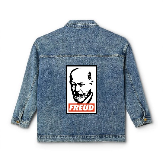 Sigmund Freud Classic Women's Denim Jackets