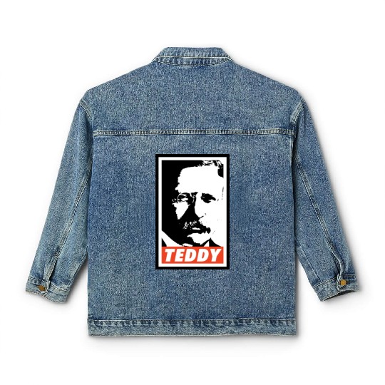 Teddy Roosevelt Classic Women's Denim Jackets