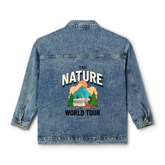 Rv World Tour Nature Is Calling Classic Women's Denim Jackets