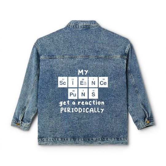 Science Puns Classic Women's Denim Jackets