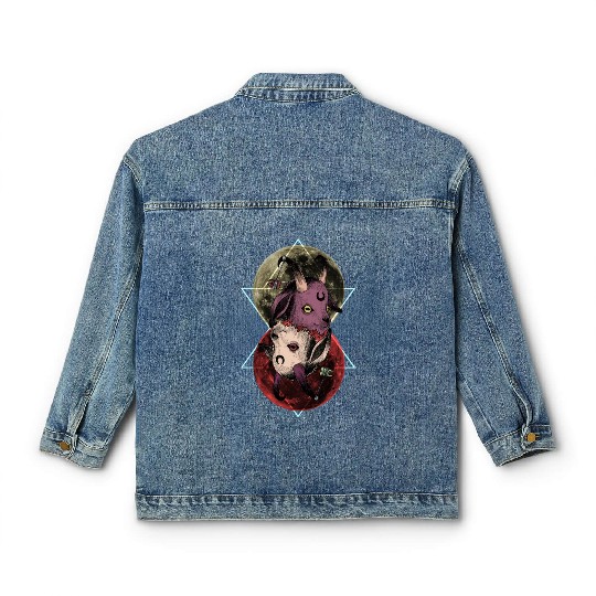 As Above So Below Goat Classic Women's Denim Jackets
