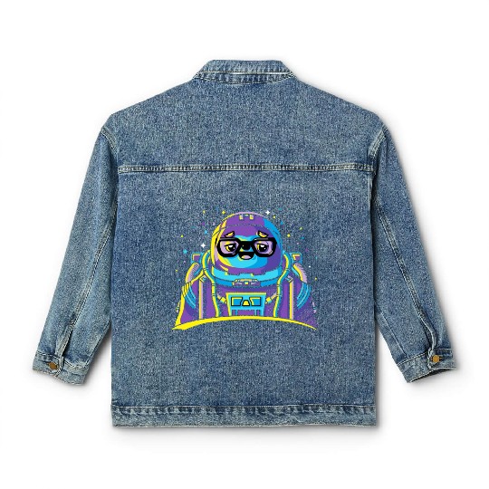 Astro Sloth Classic Women's Denim Jackets