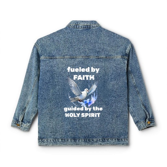 Holy Spirit Classic Women's Denim Jackets