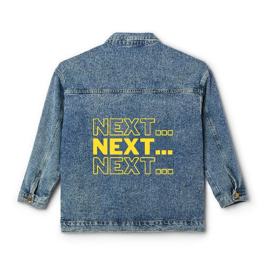 Yellow Next mysterious fun Classic Women's Denim Jackets