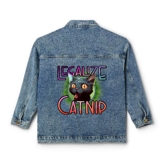 Legalize Catnip Classic Women's Denim Jackets